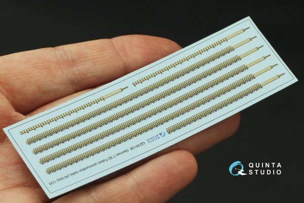 Quinta Studio QD35128 German 7.92 Fabric ammunition belts (All kits) 1/35