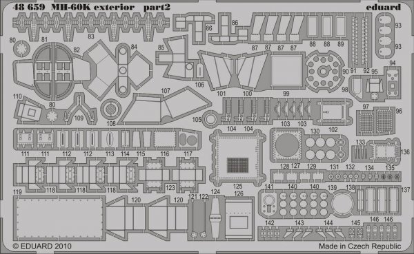 Eduard 48659 MH-60K exterior 1/48 Italeri