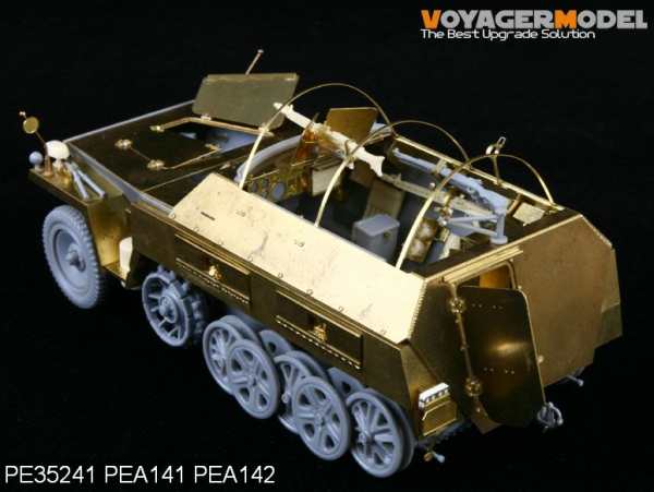 Voyager Model PEA142 WWII German Sd.Kfz.250 NEU Amour Plate (For DRAGON Kit) 1/35
