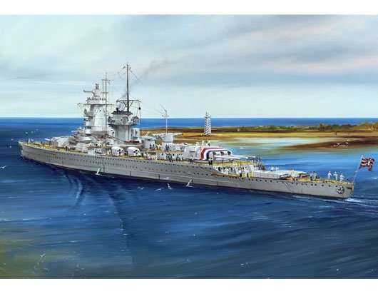 Trumpeter 05773 German Pocket Battleship (Panzer Schiff) Admiral Graf Spee 1937 1:700