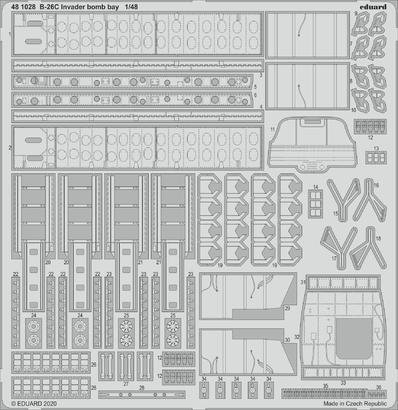 Eduard BIG49270 B-26C Invader ICM 1/48