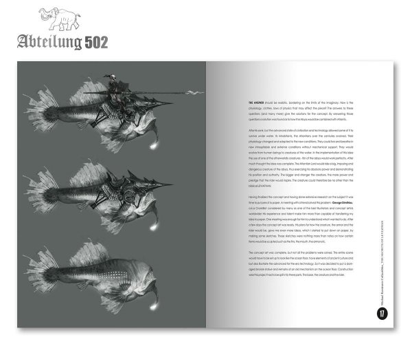 ABTEILUNG ABT715 THE SECRETS OF LEVIATHAN: SCULPTING &amp; PAINTING TECHNIQUES (English)