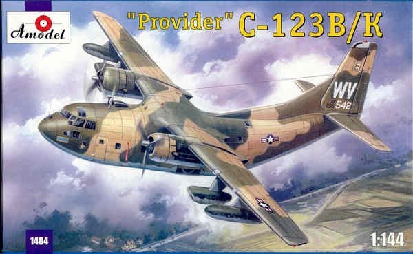 A-Model 01404 Fairchild C-123 B/K Provider (1:144)