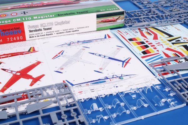 Special Hobby 72490 Fouga CM.170 Magister Aerobatic Teams 1/72