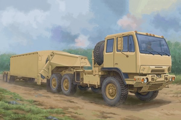 Trumpeter 01098 M1088 FMTV Tractor with AN/TPY-2 X Band Radar 1/35