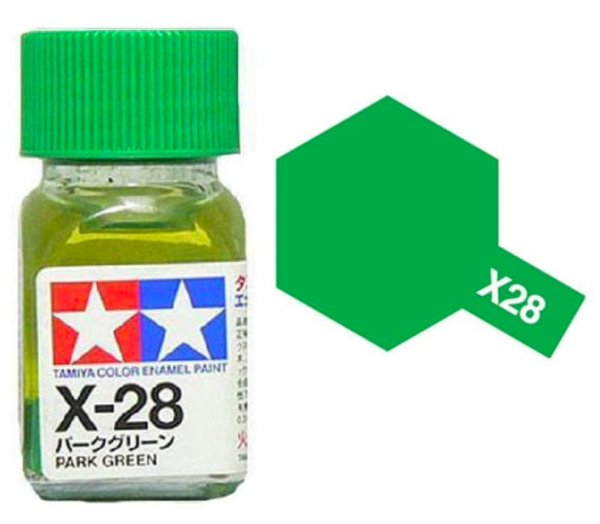 Tamiya X28 Park Green (80028) Enamel Paint