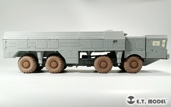 E.T. Model P35-125 Russian Ballistic Missile System“ISKANDER-M”Sagged Wheels for Trumpeter kit 1/35