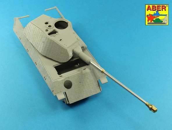 Aber 35L-215 Barrel for German 8,8cm Kw.K 43 (L/71) gun used on Tiger B Porsche turret-late for TAKOM model  (1:35)