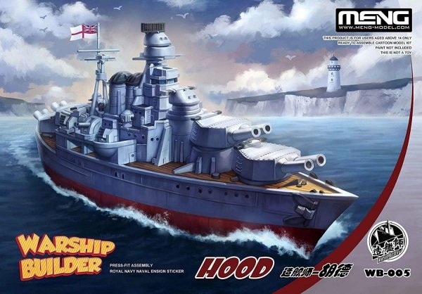 Meng Model WB-007 Warship Builder USS Cleveland