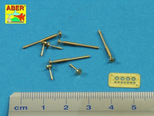 Aber 35L-199 Armament for British WWI Medium Tank Mk.A Whippet 8mm Hotchkiss m.1909 x 4pcs. (1:35)