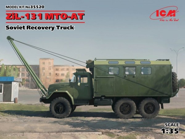 ICM 35520 ZiL-131 MTO-AT, Soviet Recovery Truck (1:35)