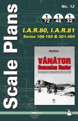 MMP Books 78531 Scale Plans No. 12 I.A.R.80, I.A.R.81 EN