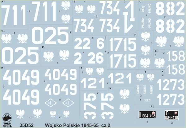 Toro 35D52 Wojsko Polskie 1945-46 cz. 2 1/35