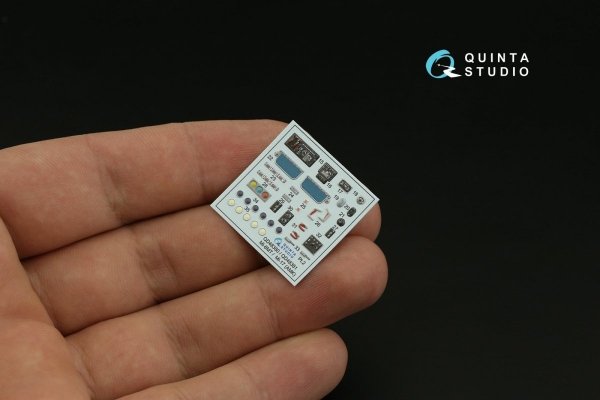 Quinta Studio QD48381 Mi-17 3D-Printed &amp; coloured Interior on decal paper (AMK) 1/48