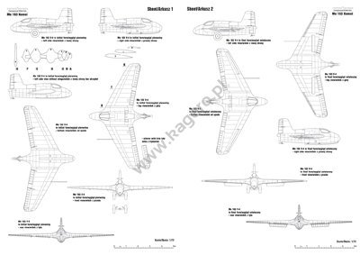 Kagero 7117 The Messerschmitt Me 163 Komet EN/PL