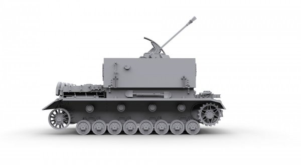 Border Model BT-007 Mobelwagen 3.7cm Flak auf Fgst. Pz.Kpfw. IV (Sf) 1/35