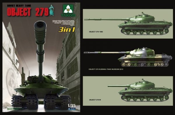 Takom 2001 SOVIET HEAVY TANK OBJECT 279