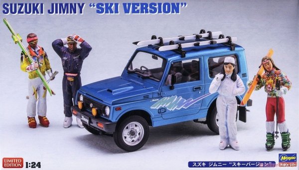Hasegawa 20476 Suzuki Jimny Ski Version 1/24