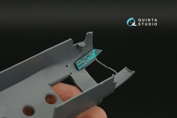 Quinta Studio QDS-48380 Mi-8MT 3D-Printed &amp; coloured Interior on decal paper (AMK) (Small version) 1/48