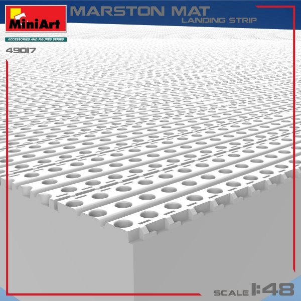 MiniArt 49017 MARSTON MAT. LANDING STRIP 1/48