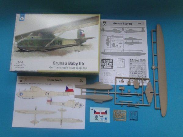 Fly 48021 Grunau Baby IIB Czechoslovakia 1:48