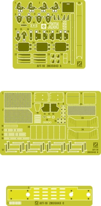 Zimi Model 35043 Chinese PLA AFT-10 Multi-purpose Anti-tank Missile System 1/35