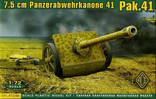 ACE 72280 German 7.5cm Panzerabwehrkanone 41 (Pak.41) (1:72)