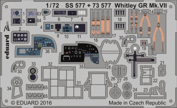 Eduard 73577 Whitley GR Mk. VII AIRFIX 1/72