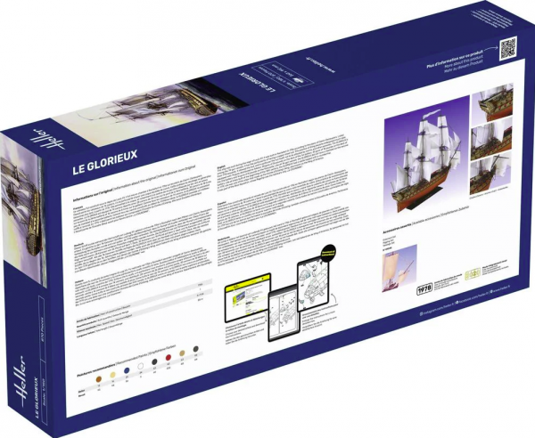 Heller 58889 Starter Kit - Le Glorieux 1/150