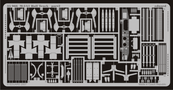 Eduard 35966 M-2A1 Half Track 1/35 Dragon