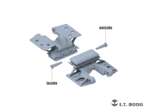 E.T. Model P35-062 WWII German Sd.Kfz.9 18t FAMO Sagged front wheels and Workable Track 1/35