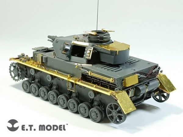 E.T. Model E35-303 WWII German Pz.Kpfw.IV Ausf.F For TAMIYA 35374 1/35