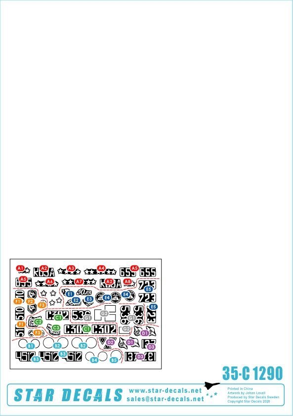 Star Decals 35-C1290 War in Caucasus 4 1/35