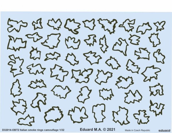 Eduard D32014 Italian smoke rings camouflage 1/32