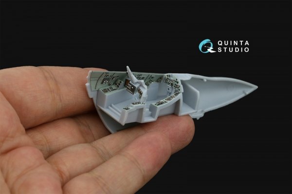 Quinta Studio QD72172 Blackburn Buccanneer S.2B Early 3D-Printed &amp; coloured Interior on decal paper (Airfix) 1/72
