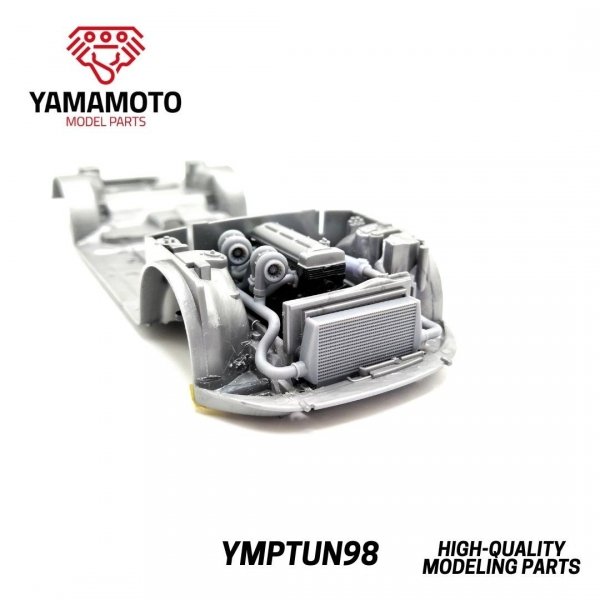 Yamamoto YMPTUN98 2JZ Twin Turbo Kit for Tamiya 24123 1/24