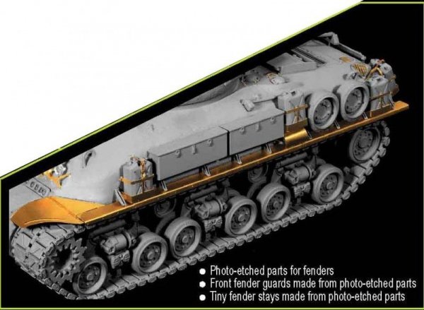 Dragon 3539 M51 Super Sherman Israel Defense Force - Premium Edition (1:35)