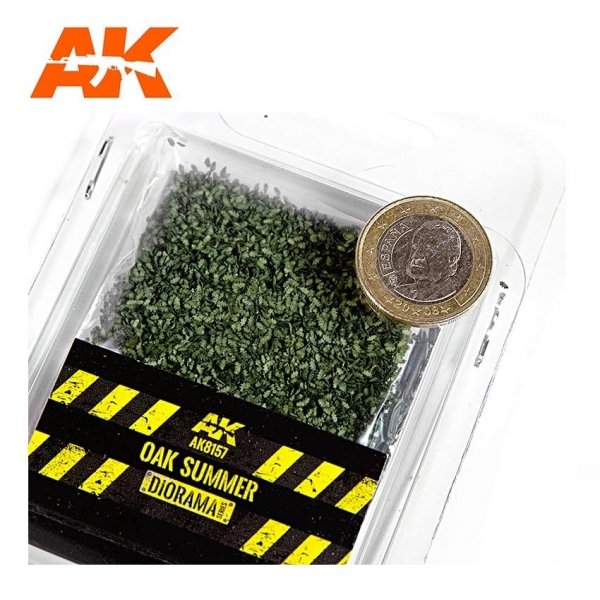 AK Interactive AK8157 OAK SUMMER LEAVES 28MM  1/72