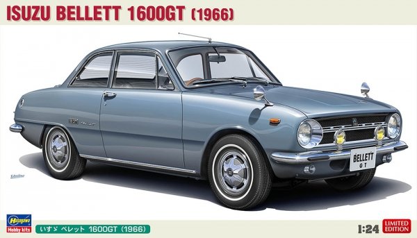 Hasegawa 20701 Isuzu Bellett 1600GT (1966) 1/24
