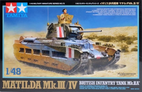 Tamiya 32572 Matilda Mk.III/IV (1:48)