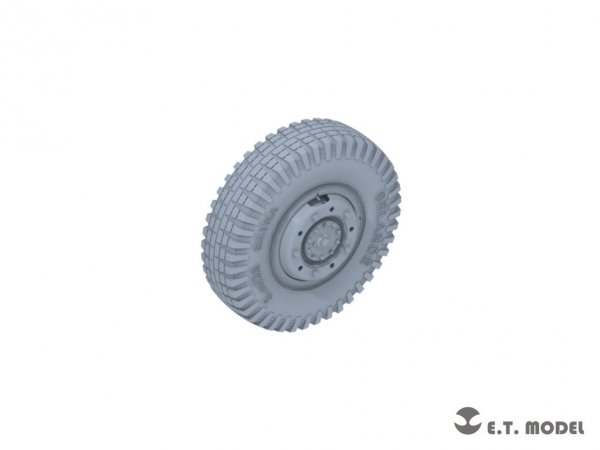 E.T. Model P35-101 WWII German Sd.Kfz.234 Small Diameter Weighted Wheels Type.1 1/35