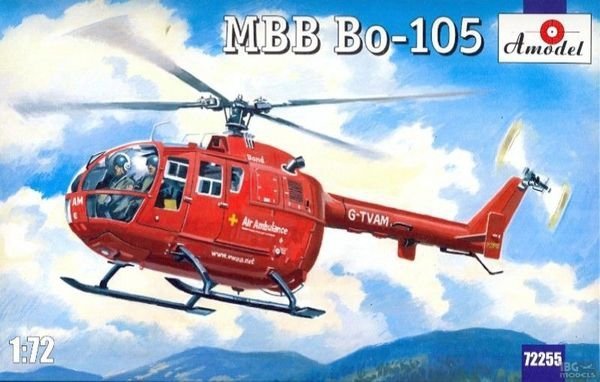 A-Model 72255 MBB Bo-105 (1:72)
