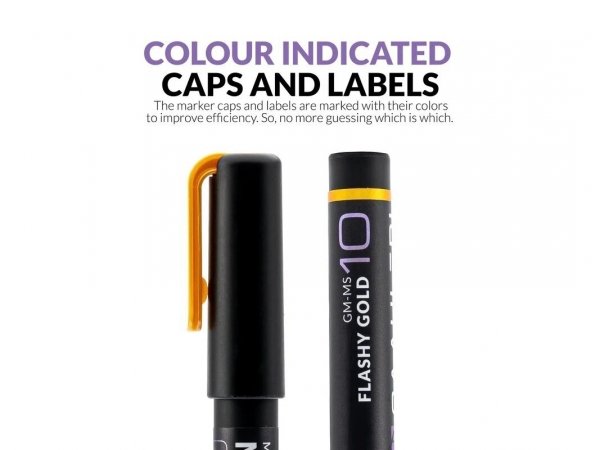 Gaahleri 45114 Metallic Series Marker Aluminium