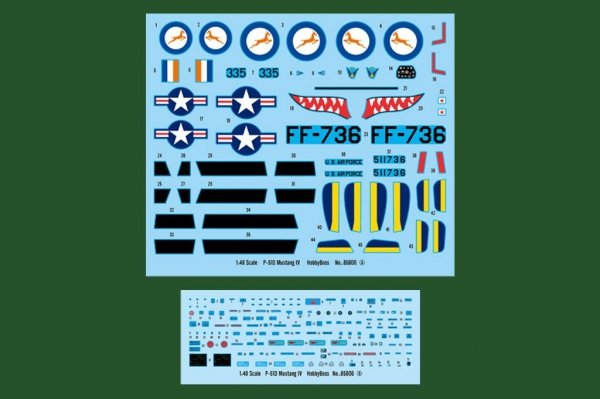 Hobby Boss 85806 P-51D Mustang IV 1/48