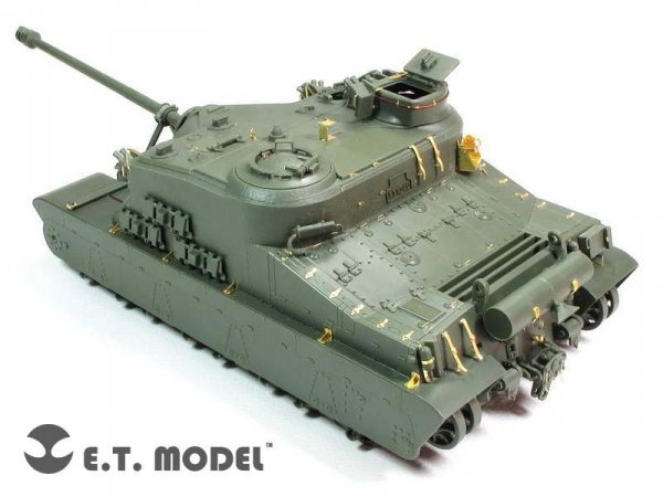 E.T. Model E35-156 WWII British Heavy Assault Tank A39 Tortoise (For Meng TS-002) (1:35)