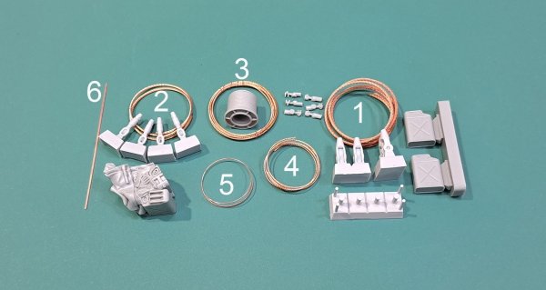 Eureka XXL ER-3572 Zestaw waloryzacyjny do M728 Combat Engineer Vehicle dopasowany do AFV Club 35254 / Upgrade kit for the M728 Combat Engineer Vehicle fit to AFV Club 35254 1/35