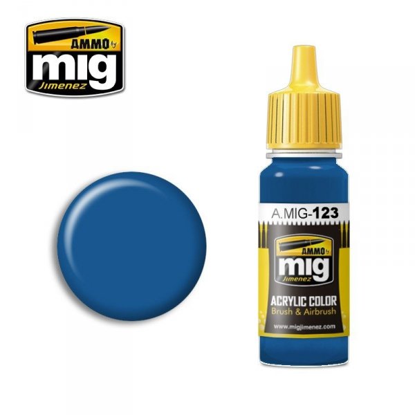 AMMO of Mig Jimenez 0123 Marine Blue