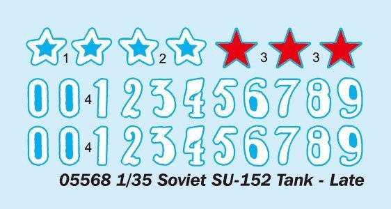 Trumpeter 05568 Soviet SU-152 Late (1:35)