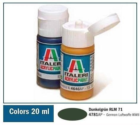 Italeri 4781AP DUNKELGRUN 20ml 