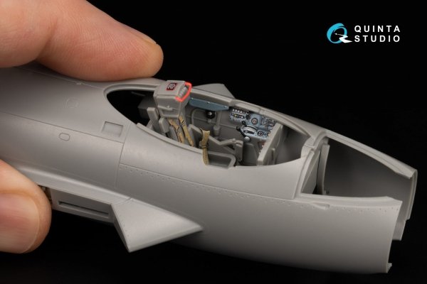 Quinta Studio QD48453 MiG-17F 3D-Printed coloured Interior on decal paper (AMMO/Kinetic) 1/48